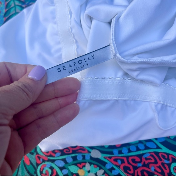 Seafolly White One Piece Swimsuit - Picture 2 of 13